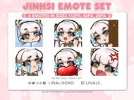 Wuthering Waves Jinhsi Emotes