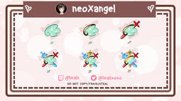 NeoXAngel Commission Sub Badges