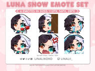 Marvel Rivals Luna Snow Emote Set