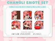 Wuthering Waves Changli Emotes