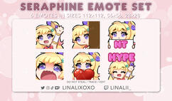 League of Legends Star Guardian Seraphine Emote Set