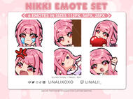 Infinity Nikki Emote Set